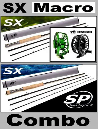 Combo 2 - SX Fly Rod - Macro Fly Reel - 4, 5, 6, 7, 8, 9, 10wts